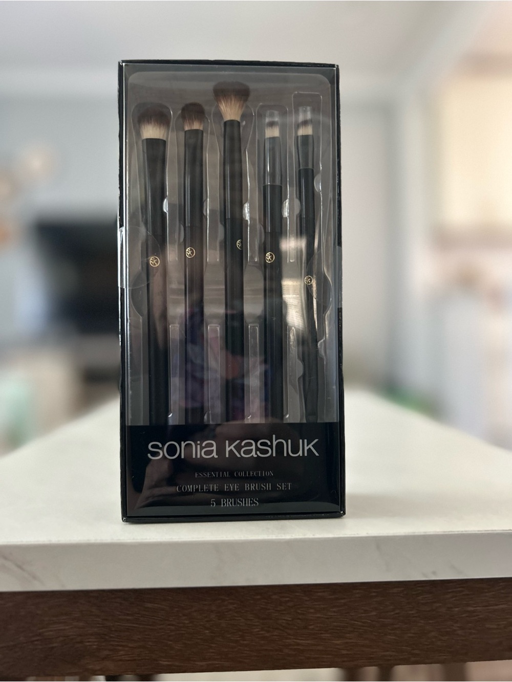 Sonia Kashuk Black Eye Brush Set with Brown-Tipped Bristles